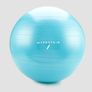 MyProtein健身球和打气筒 - 蓝