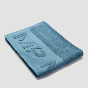 MP品牌标志大毛巾 - 石蓝