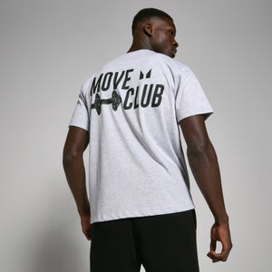 Move Club传承系列超大版T恤 - 浅灰大理石色