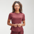 MP Women's Velocity Short Sleeve Top- Claret - XXS
