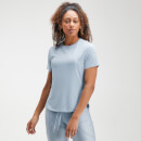 MP Women's Velocity Short Sleeve Top- Light Blue - XXS
